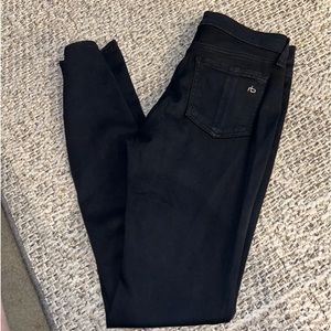 Rag & bone Jean leggings black 27 skinny